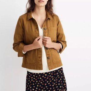 Garment-Dyed Ashwood Chore Coat